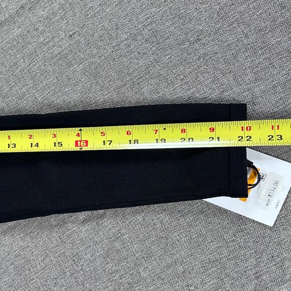 Calvin Klein Sheath Dress Women's Small Shag Fringe Trim Knit Black Party NWT - Picture 15 of 16